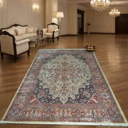 Art silk carpet